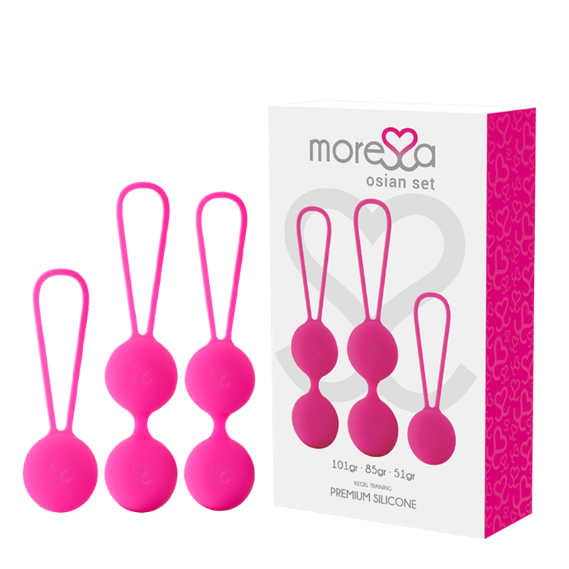 MORESSA - OSIAN SET PREMIUM SILICONE PINK MORESSA - 1