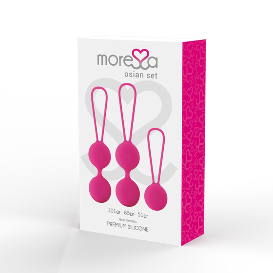 MORESSA - OSIAN SET PREMIUM SILICONE PINK MORESSA - 3