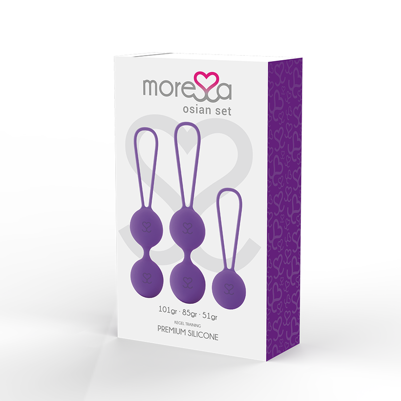 MORESSA - OSIAN SET PREMIUM LILAC SILICONE MORESSA - 3