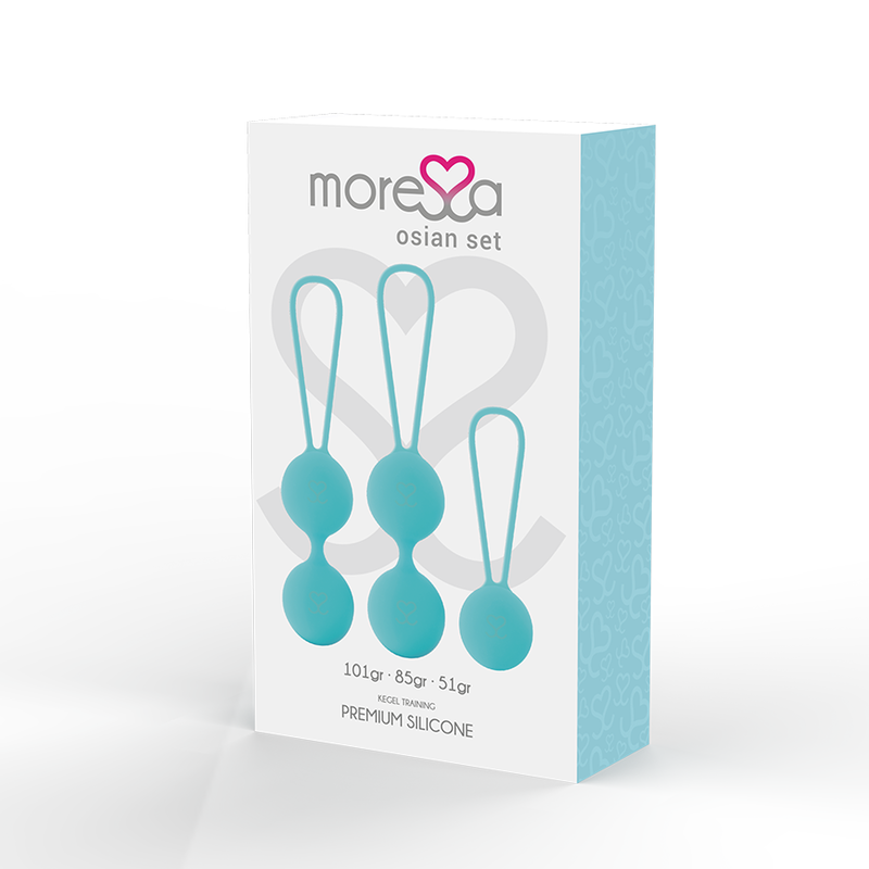 MORESSA - OSIAN SET PREMIUM TURQUOISE SILICONE MORESSA - 3