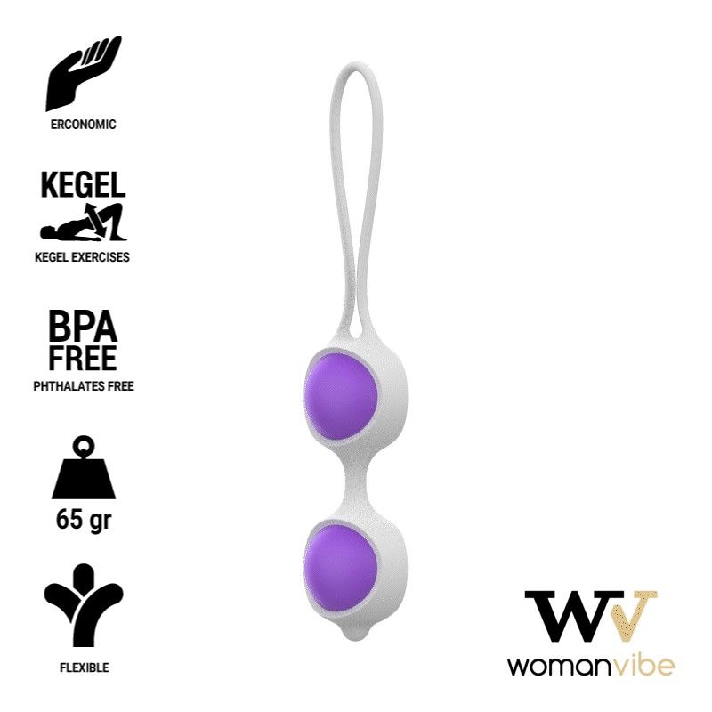 WOMANVIBE - KEISY II SILICONE BALLS WOMANVIBE - 1