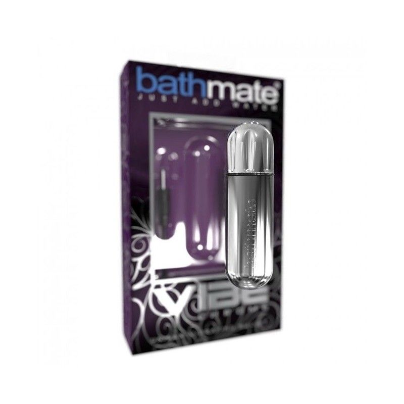 BATHMATE - VIBE VIBRATING BULLET SILVER BATHMATE - 3