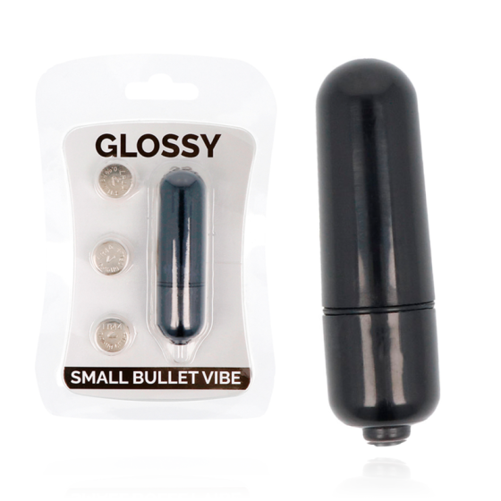 GLOSSY - SMALL BULLET VIBE BLACK