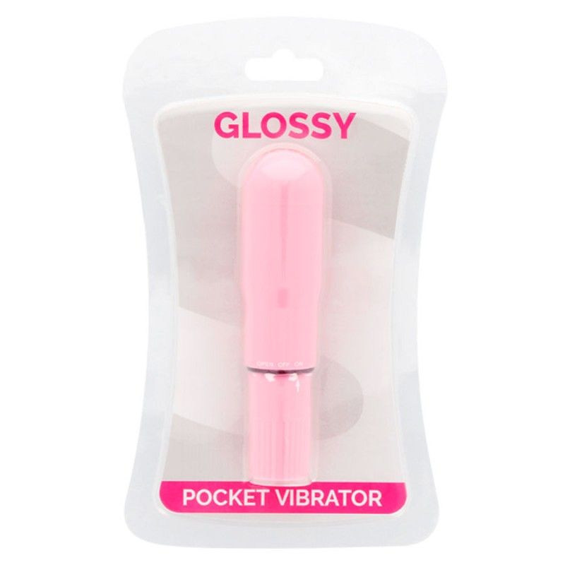 GLOSSY - POCKET VIBRATOR PINK GLOSSY - 3