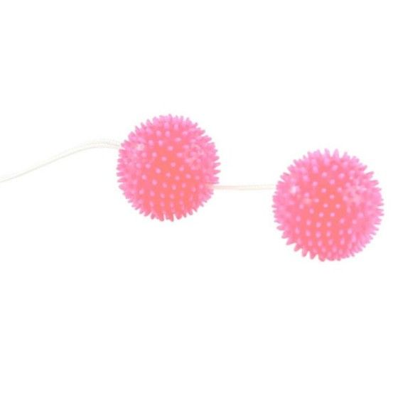BAILE - A DEEPLY PLEASURE PINK TEXTURED BALLS 3.6 CM BAILE STIMULATING - 1