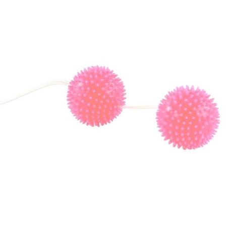 BAILE - A DEEPLY PLEASURE PINK TEXTURED BALLS 3.6 CM