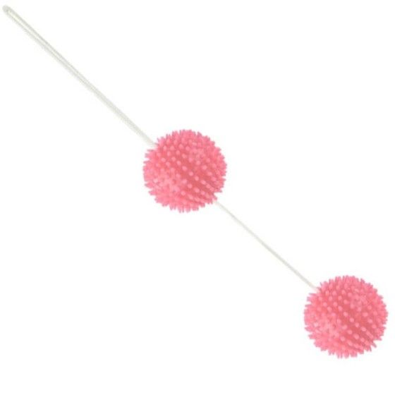 BAILE - A DEEPLY PLEASURE PINK TEXTURED BALLS 3.6 CM BAILE STIMULATING - 4