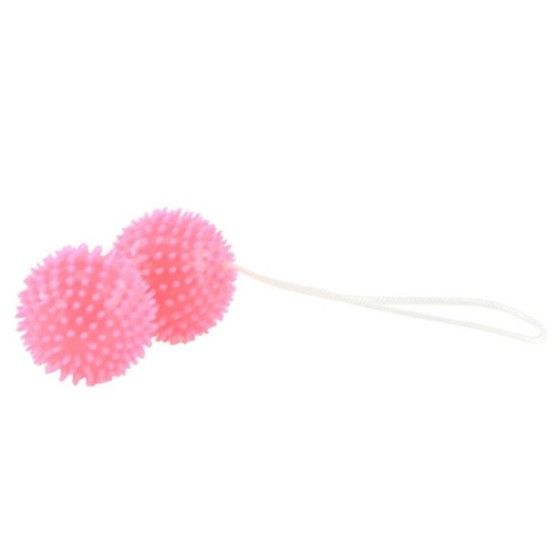 BAILE - A DEEPLY PLEASURE PINK TEXTURED BALLS 3.6 CM BAILE STIMULATING - 6