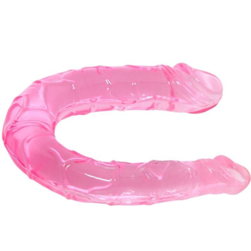 BAILE - DOUBLE DONG DOUBLE PINK DILDO BAILE DILDOS - 1