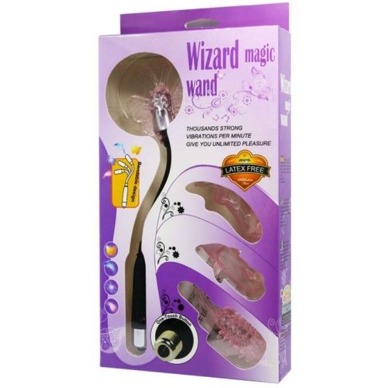 BAILE - WIZARD MAGIC WAND STIMULATOR WITH VIBRATION BAILE STIMULATING - 5