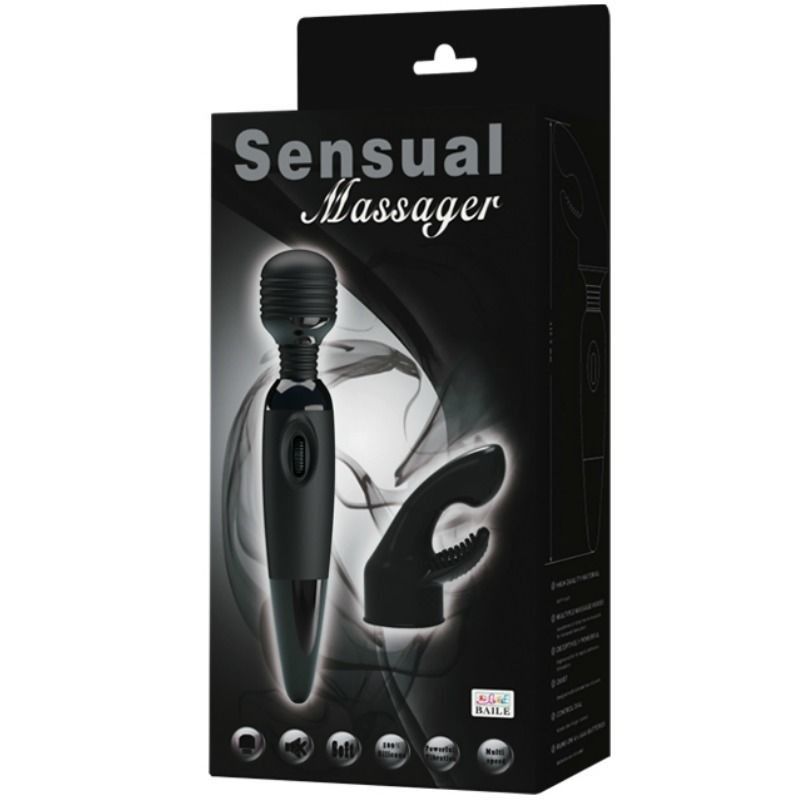 BAILE - SENSUAL MASSAGER WITH INTERCHANGEABLE HEAD BAILE POWER HEAD - 7