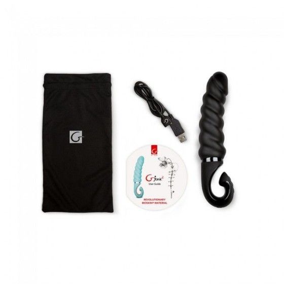 G-VIBE - G-JACK 2 - BLACK VIBRATING DILDO G-VIBE - 3