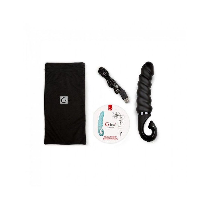 G-VIBE - G-JACK 2 - BLACK VIBRATING DILDO G-VIBE - 3