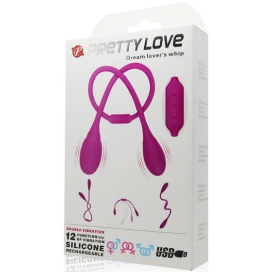 PRETTY LOVE - UNISEX STIMULATOR DREAM LOVERS WHIP 2 PRETTY LOVE SMART - 10