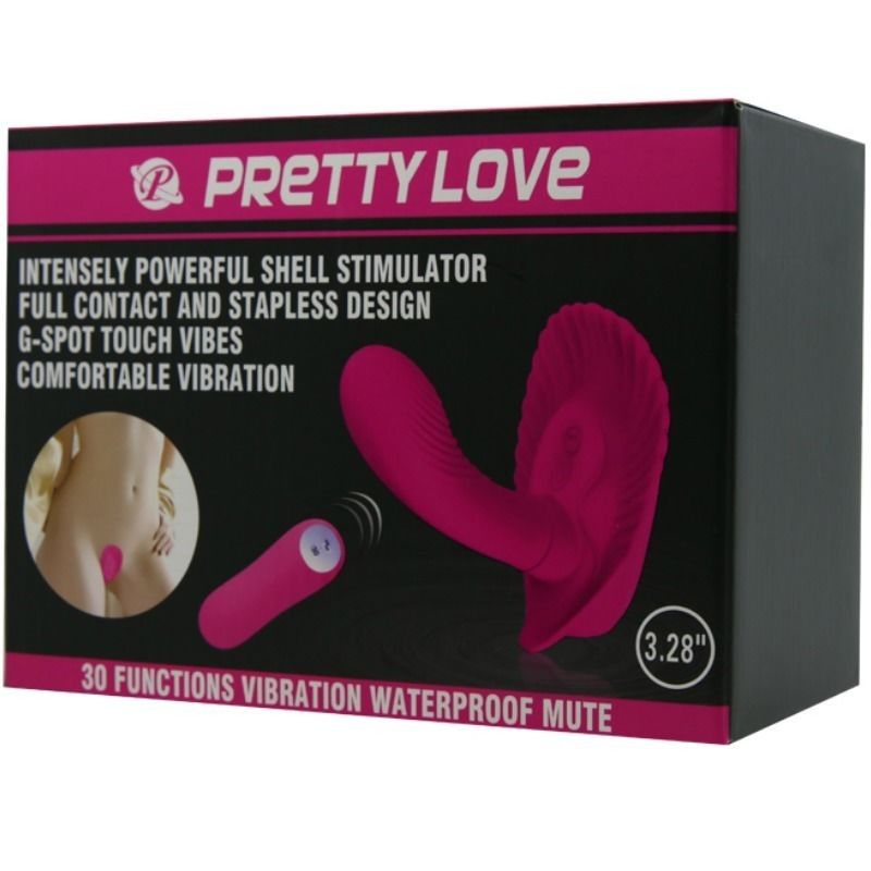 PRETTY LOVE - REMOTE CONTROL STIMULATING SHELL PRETTY LOVE FLIRTATION - 8