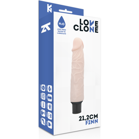 LOVECLONE - FINN SELF LUBRICATION VIBRATOR 21.2 CM -O- 3.8 CM LOVECLONE - 5