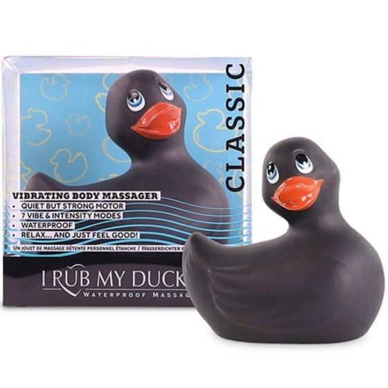 BIG TEASE TOYS - I RUB MY DUCKIE CLASSIC VIBRATING DUCK BLACK BIG TEAZE TOYS - 2