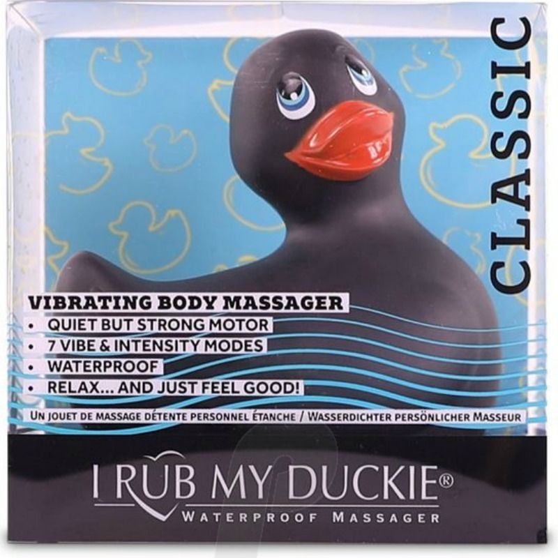 BIG TEASE TOYS - I RUB MY DUCKIE CLASSIC VIBRATING DUCK BLACK BIG TEAZE TOYS - 3