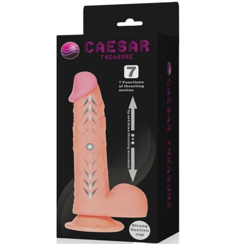 BAILE - CAESAR TREASURE REALISTIC DILDO UP & DOWN FUNCTION BAILE VIBRATORS - 2