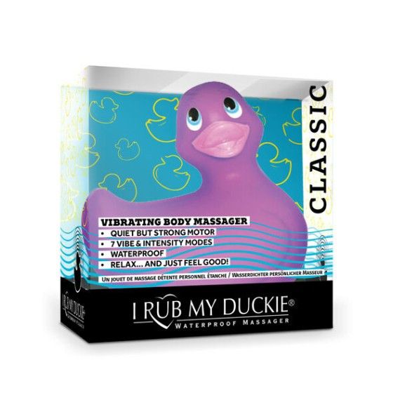 BIG TEASE TOYS - I RUB MY DUCKIE CLASSIC VIBRATING DUCK PURPLE BIG TEAZE TOYS - 3