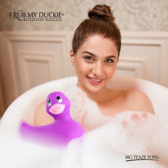 BIG TEASE TOYS - I RUB MY DUCKIE CLASSIC VIBRATING DUCK PURPLE BIG TEAZE TOYS - 4