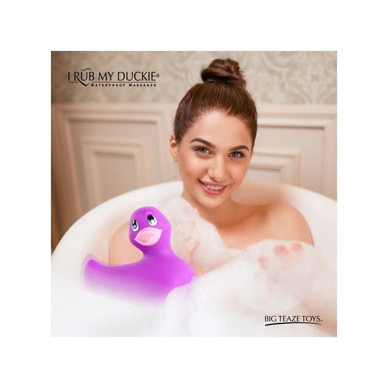 BIG TEASE TOYS - I RUB MY DUCKIE CLASSIC VIBRATING DUCK PURPLE BIG TEAZE TOYS - 4