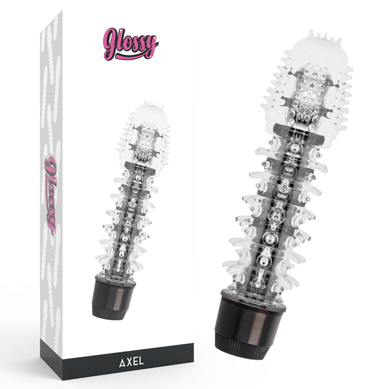 GLOSSY - AXEL BLACK VIBRATOR GLOSSY - 1