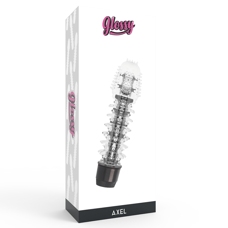 GLOSSY - AXEL BLACK VIBRATOR GLOSSY - 4