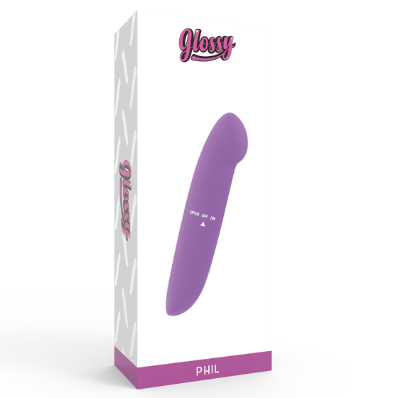 GLOSSY - PHIL VIBRATOR PURPLE GLOSSY - 4