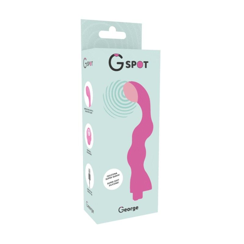 G-SPOT - GEORGE G-SPOT VIBRATOR GUM PINK G-SPOT - 2