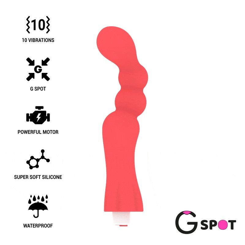 G-SPOT -  GOHAH VIBRATOR LIGHT RED G-SPOT - 1