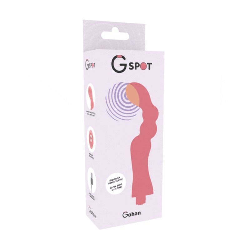 G-SPOT -  GOHAH VIBRATOR LIGHT RED G-SPOT - 2