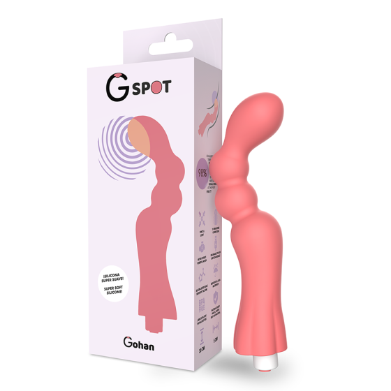 G-SPOT -  GOHAH VIBRATOR LIGHT RED G-SPOT - 4