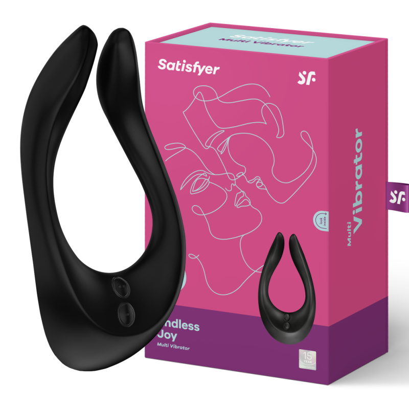 SATISFYER - PARTNER MULTIFUN 2 BLACK SATISFYER PARTNER - 2