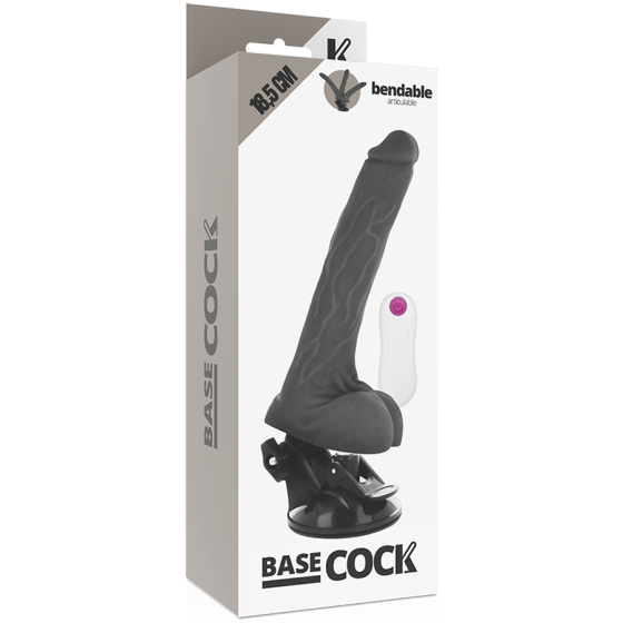 BASECOCK - REALISTIC ARTICULABLE REMOTE CONTROL BLACK 18.5 CM BASECOCK - 6