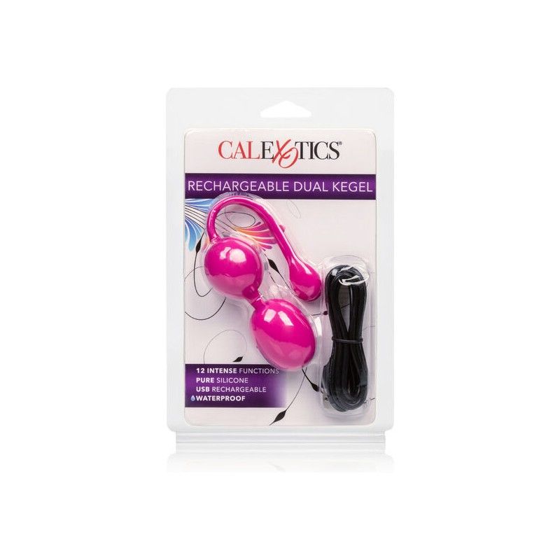 CALIFORNIA EXOTICS - RECHARGEABLE DUAL KEGEL PINK CALIFORNIA EXOTICS - 2