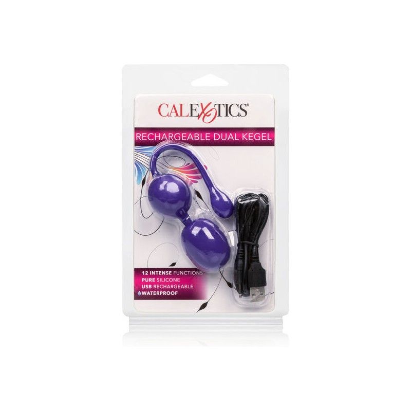 CALIFORNIA EXOTICS - RECHARGEABLE DUAL KEGEL PURPLE CALIFORNIA EXOTICS - 2