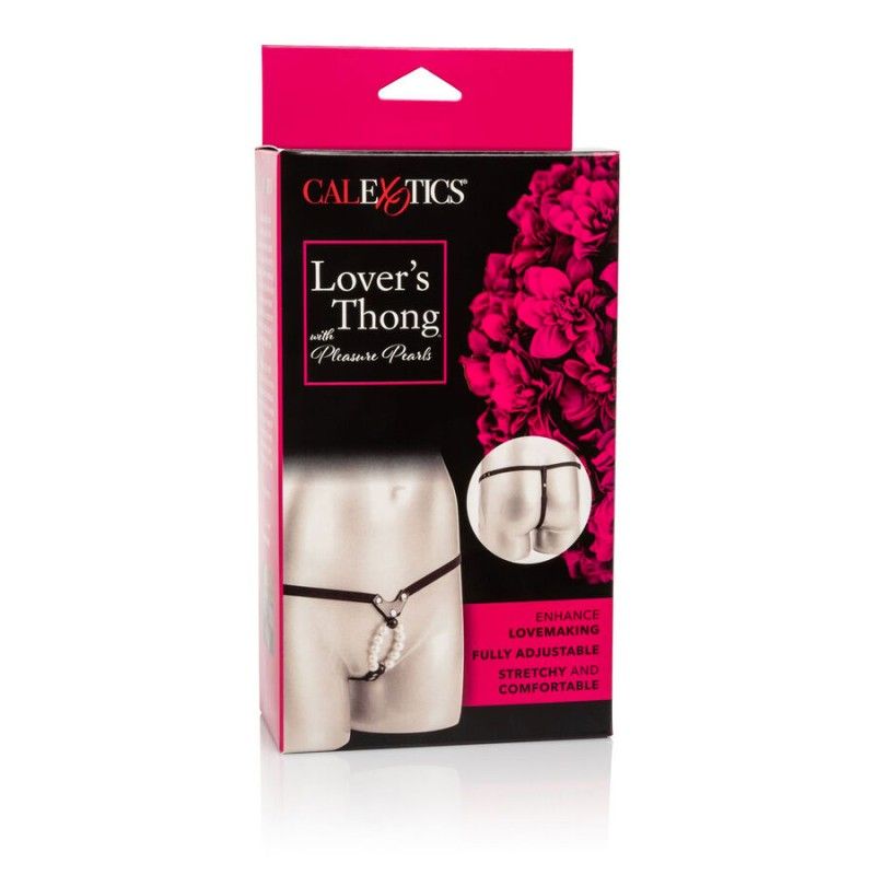 CALIFORNIA EXOTICS - LOVERS THONG W. PLEASURE PEARLS CALIFORNIA EXOTICS - 3