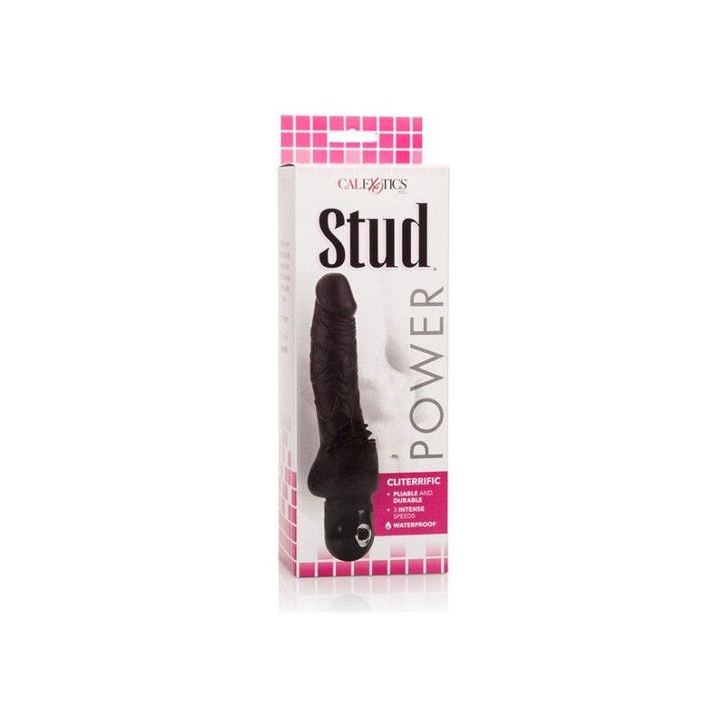 CALIFORNIA EXOTICS - POWER STUD CLITERRIFIC BLACK VIBRATOR CALIFORNIA EXOTICS - 2