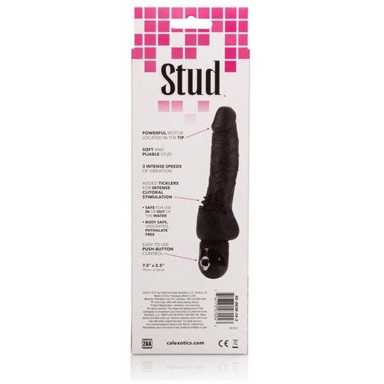 CALIFORNIA EXOTICS - POWER STUD CLITERRIFIC BLACK VIBRATOR CALIFORNIA EXOTICS - 3