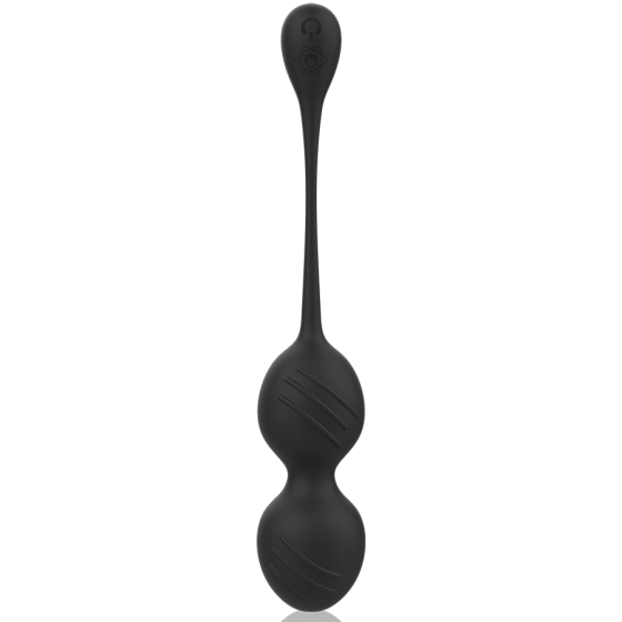 RITHUAL - NISHA RECHARGEABLE VIBRATING KEGEL BALLS BLACK RITHUAL - 9