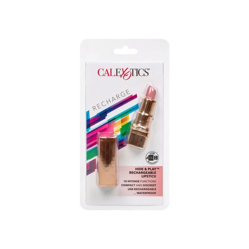 CALIFORNIA EXOTICS - BALA RECHARGEABLE LIPSTICK HIDE & PLAY SOFT PINK CALIFORNIA EXOTICS - 2