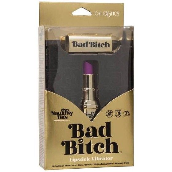 CALIFORNIA EXOTICS - BALA RECHARGEABLE LIPSTICK HIDE & PLAY BAD BITCH CALIFORNIA EXOTICS - 5