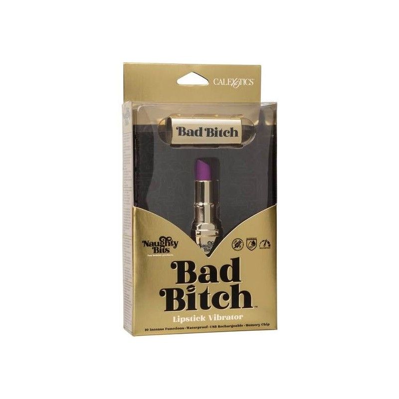 CALIFORNIA EXOTICS - BALA RECHARGEABLE LIPSTICK HIDE & PLAY BAD BITCH CALIFORNIA EXOTICS - 5