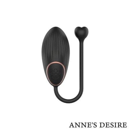 ANNE'S DESIRE - EGG REMOTE CONTROL TECHNOLOGY WATCHME BLACK/GOLD