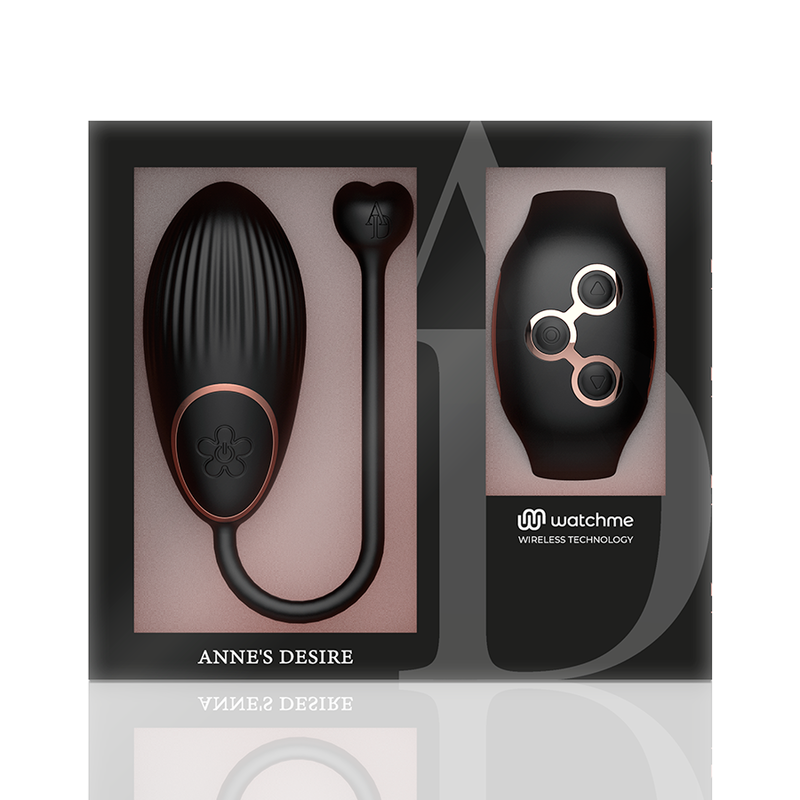 ANNE'S DESIRE - EGG REMOTE CONTROL TECHNOLOGY WATCHME BLACK/GOLD ANNE'S DESIRE - 4