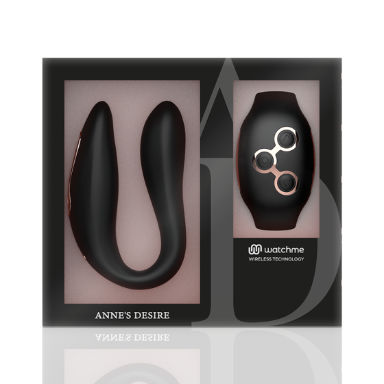 ANNE'S DESIRE - DUAL PLEASURE TECNOLOG A WATCHME BLACK/GOLD ANNE'S DESIRE - 16