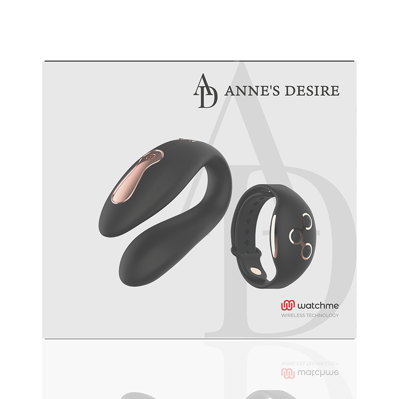 ANNE'S DESIRE - DUAL PLEASURE TECNOLOG A WATCHME BLACK/GOLD ANNE'S DESIRE - 18