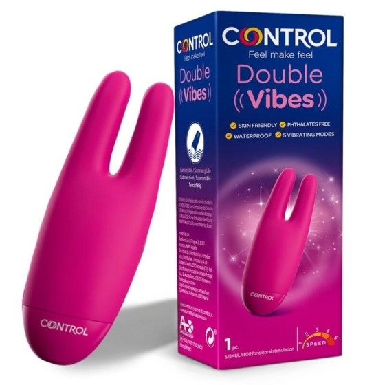 CONTROL - DOUBLE VIBES STIMULATOR CONTROL TOYS - 1