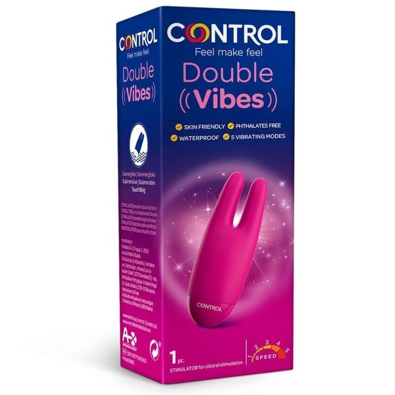 CONTROL - DOUBLE VIBES STIMULATOR CONTROL TOYS - 2